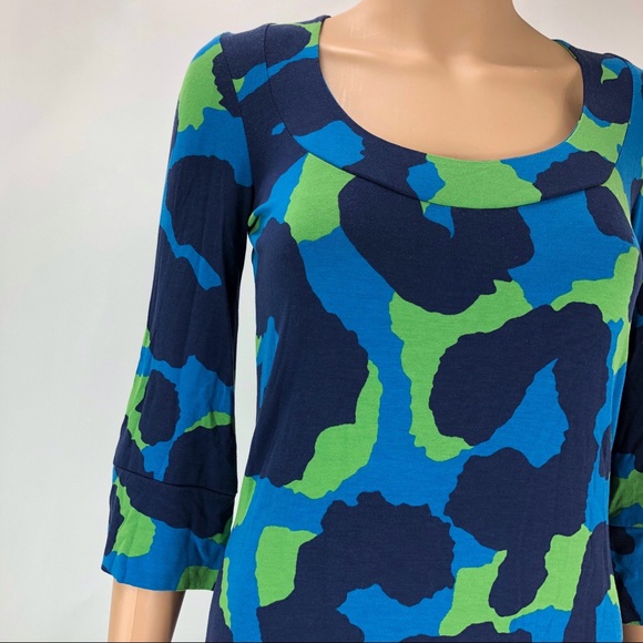 Boden blue long sleeve round neck size 4 dress(24) - Picture 3 of 8